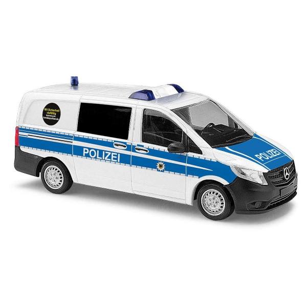 51144 - Busch - Mercedes-Benz Vito `14 Halbbus Funkstreifenwagen "Bundespolizei"