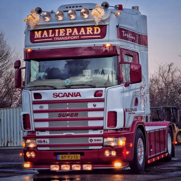 01-4486 - WSI - Scania $ serie TL 4x2 2achs Zugmaschine - Maliepaard Transport - NL -