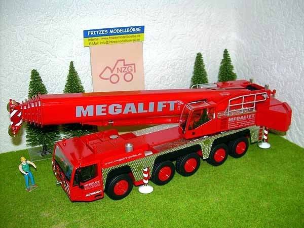 730/04 - NZG - Terex Demag AC 200-1 5achs Mobilkran - Megalift