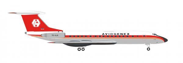 537018 - Herpa Wings - Aviogenex Tupolev TU-134A “Titograd” - YU-AJA -