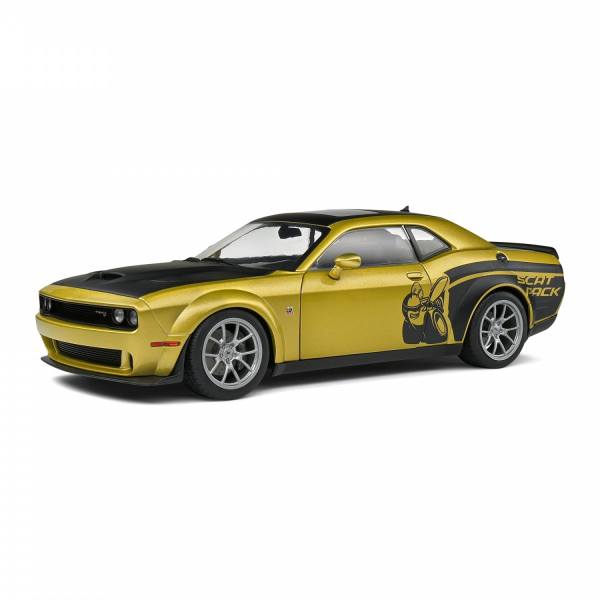 421182670 - Solido - Dodge Challenger RT Scat Pack, gold / schwarz