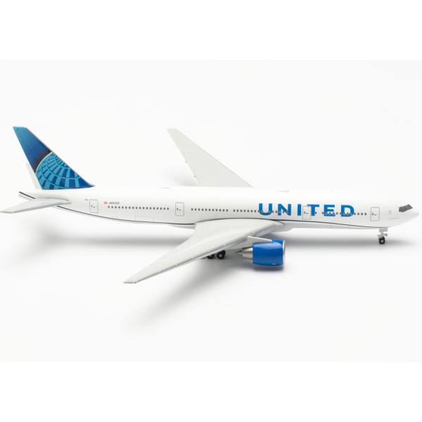 537353 - Herpa Wings - United Airlines Boeing 777-200 - N69020 -