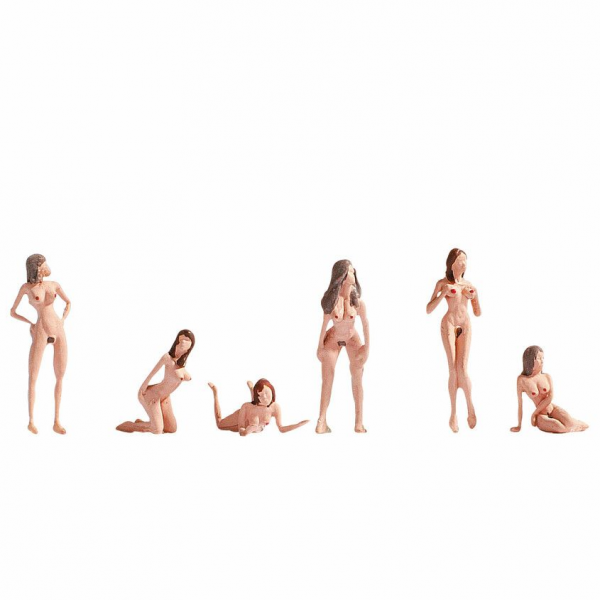 15958 - NOCH Figuren - Aktmodelle, nackte Frauen / Damen