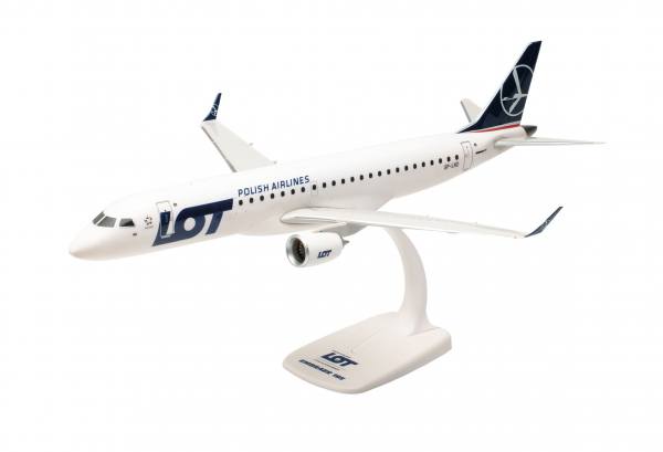 613989 - Herpa Wings - LOT Polish Airlines Embraer E195 - SP-LND -