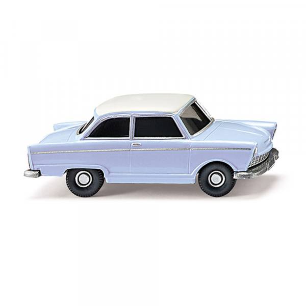 012102 - Wiking - DKW Junior de Luxe (1959-63), pastellblau mit weißen Dach
