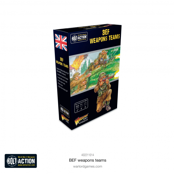 402211014 - Bolt Action - BEF - Infantry - Britain Weapons Teams