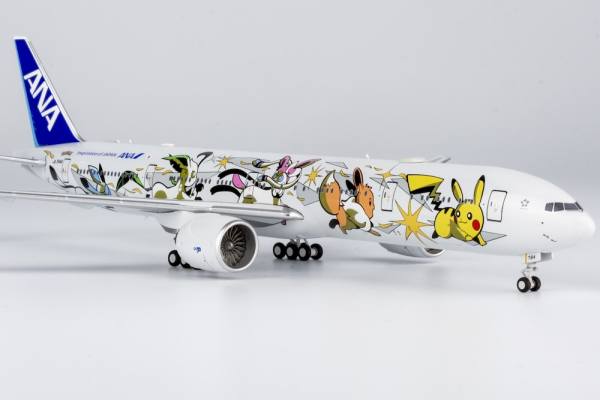 73037 - NG Models - ANA All Nippon Airways Boeing 777-300ER Pokemon Livery Evee Jet - JA784A -
