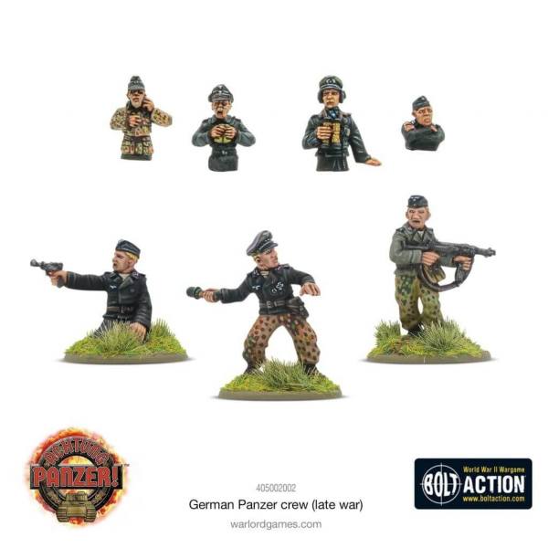 405002002 -Achtung Panzer! - German Panzer Crew (late war)