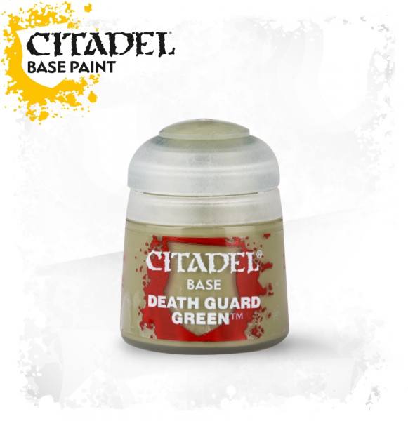 21-37 - CITADEL - BASE DEATH GUARD GREEN 12ml - Grün