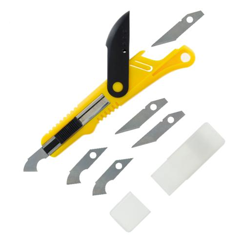 VAT06012 - Vallejo - Tool Plastic Cutter Scriber Tool & 5 Spare Blades