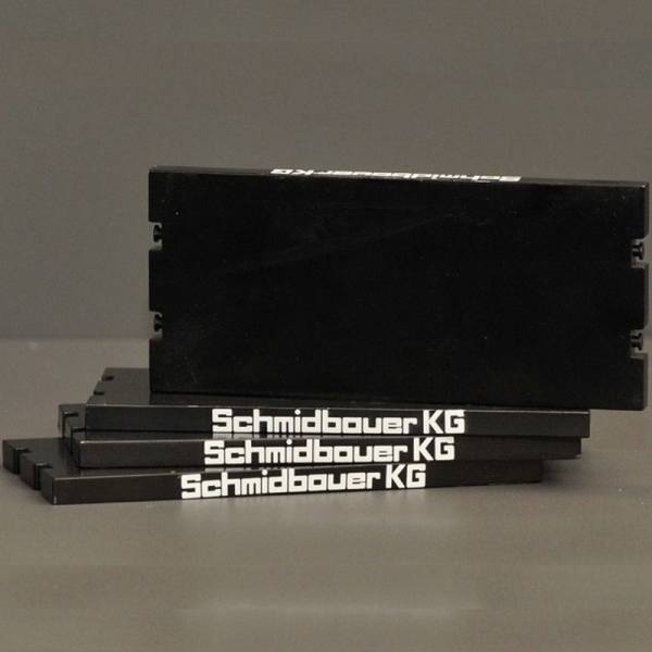 YC604-4S - YCC Models - Abstützplatten in schwarz 4er Set 11x5 cm - Schmidbauer