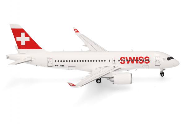 558471-002 - Herpa Wings - Swiss International Air Lines Airbus A220-100  - HB-JBH -