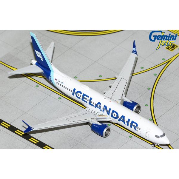 GJICE2123 - Gemini Jets - Icelandair Boeing 737 MAX 8 - blue livery - TF-ICE