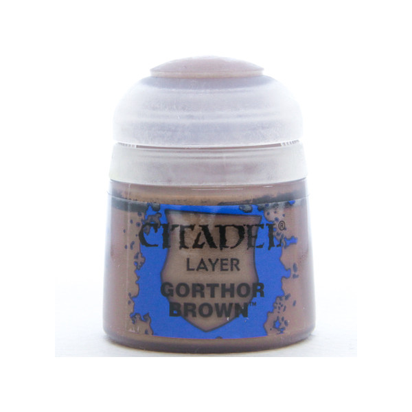 22-47 - CITADEL - Layer GORTHOR BROWN 12ml | Colours | Crafting ...