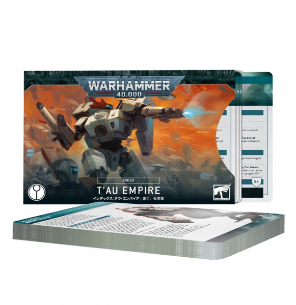 72-56 - Warhammer 40.000 - INDEX CARDS T ''AU EMPIRE - Tabletop D
