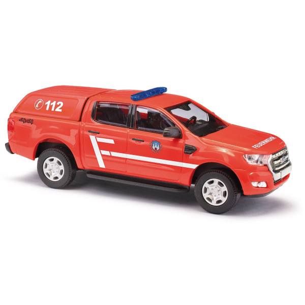 52825 - Busch - Ford Ranger Doppelkabine `16 mit Hardtop  "Feuerwehr Freiberg"