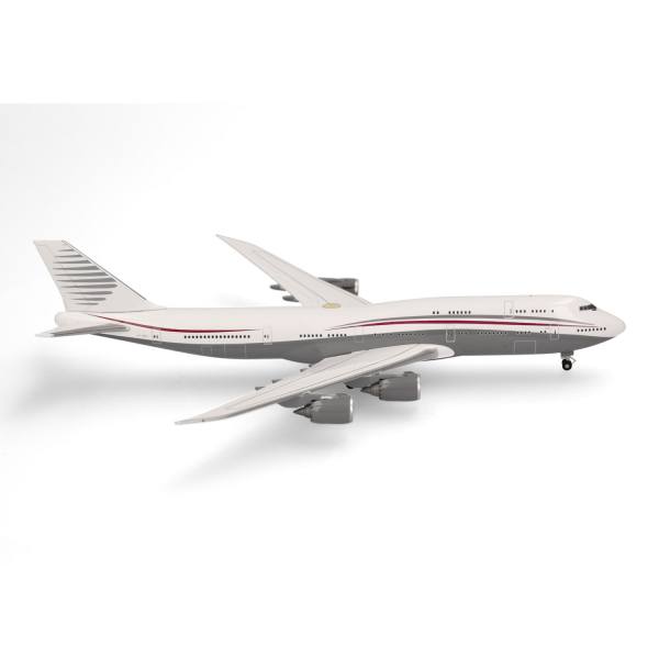 536899 - Herpa Wings - Qatar Amiri Flight Boeing 747-8 BBJ - A7-HBJ -