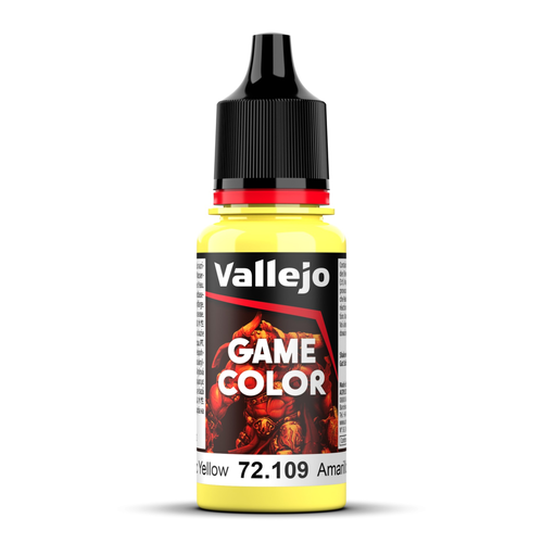 VA72109 - Vallejo - Toxic Yellow 18 ml - Game Color