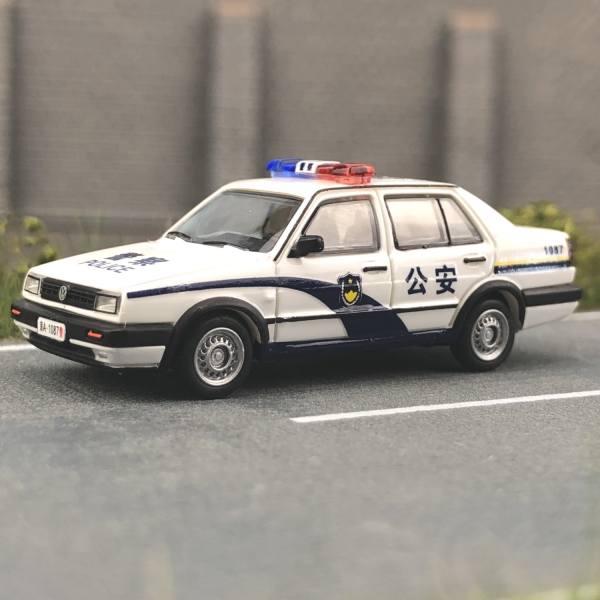 55311 - Micro City 87 - FAW Jetta II Funkstreifenwagen - Police - CHN