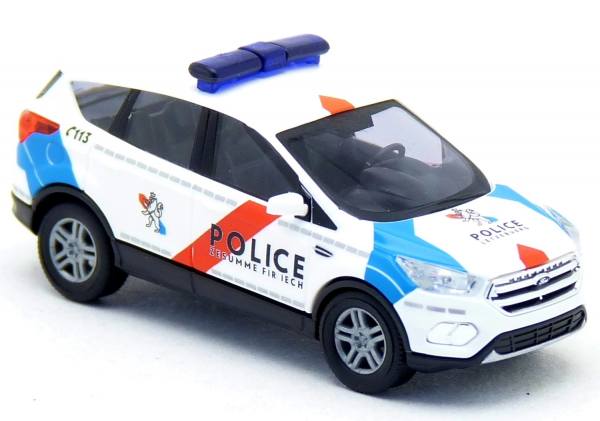 53500-105 - Busch - Ford Kuga Funkstreifenwagen "Police Luxembourg"