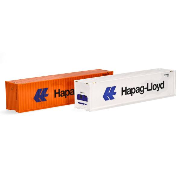 076449-006 - Herpa - Container-Set 2x 40 ft. "Hapag-Lloyd"