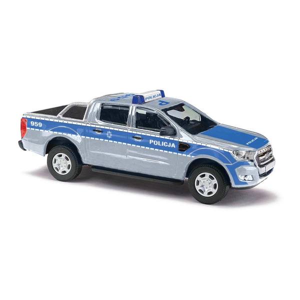52835 - Busch - Ford Ranger `16 mit Abdeckung  "Policja" PL