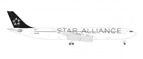536851 - Herpa Wings - Lufthansa Airbus A340-300 “Star Alliance” - D-AIGW -