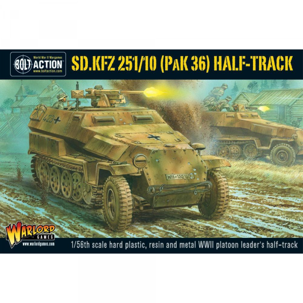 WGB-WM-502 - Bolt Action - Germans - SD.KFZ 251/10 ( PAK36) - Halbkettenfahrzeug