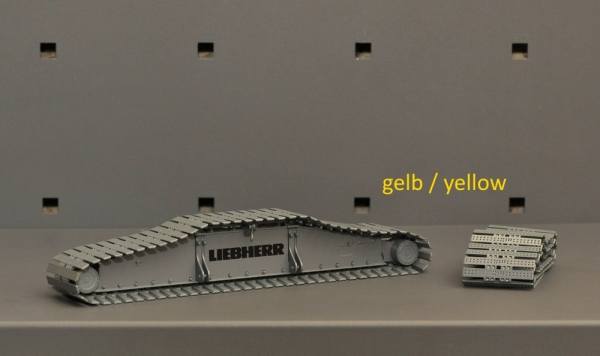 YC525-3 - YCC Models - Metallketten für Liebherr LR1600 in gelb RAL 1007 (1,5m Version)