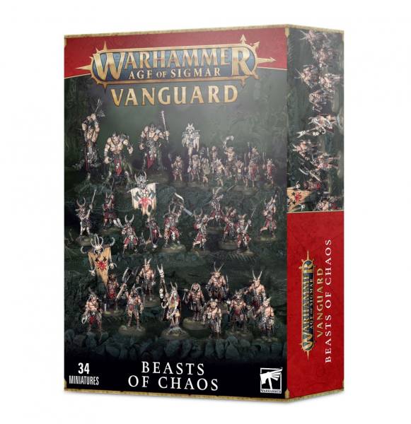 70-14 - Warhammer Age of Sigmar - VANGUARD - BEASTS OF CHAOS - Tabletop