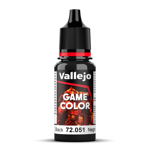 VA72051 - Vallejo - Black 18 ml - Game Color