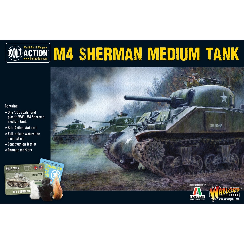 402013006 - Bolt Action - US - Kampfpanzer M4 Sherman - Medium Tank ...