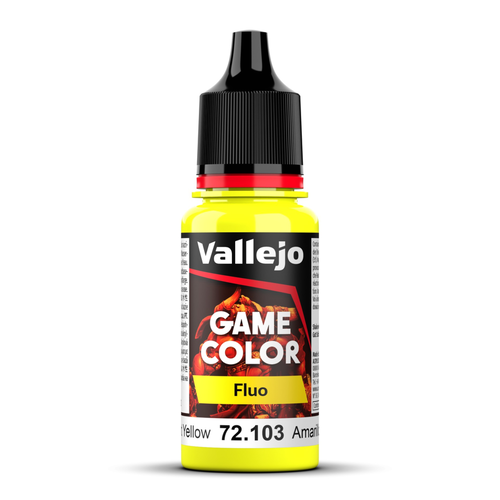 VA72103 - Vallejo - Fluorescent Yellow 18 ml - Game Fluo