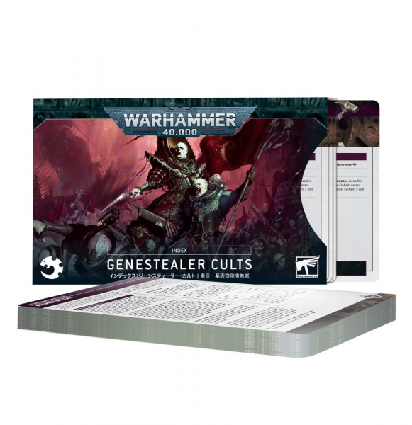 72-38 - Warhammer 40.000 - INDEX CARDS GENESTEALER CULTS - Tabletop GB