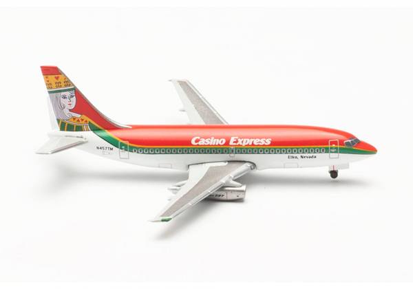 535700 - Herpa Wings - Casino Express  Boeing 737-200 Queen - N457TM