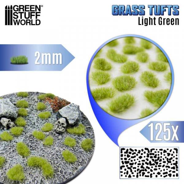 12949 - Green Stuff World - Grass Tuft - Light Green