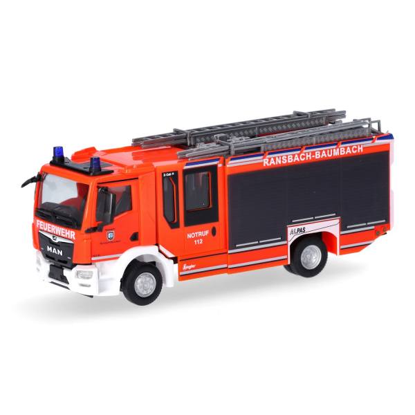 097680 - Herpa - MAN TGM CC Ziegler Z-Cab HLF "Feuerwehr Ransbach-Baumbach"