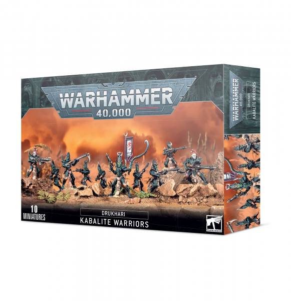 45-07 - Warhammer 40.000 - DRUKHARI - KABALENKRIEGER - Tabletop