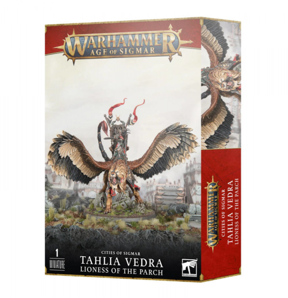 86-18 - Warhammer Age of Sigmar - Cities of Sigmar - TAHLIA VEDRA LIONESSOF THE PARCH - Tabletop