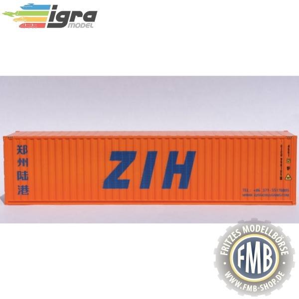 96020019-6 - Igra - 40ft. Highcube Container "ZIH - CICU9981059"