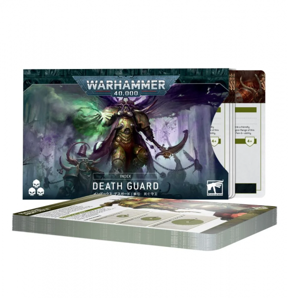 72-42 - Warhammer 40.000 - INDEX CARDS DEATH GUARD - Tabletop GB