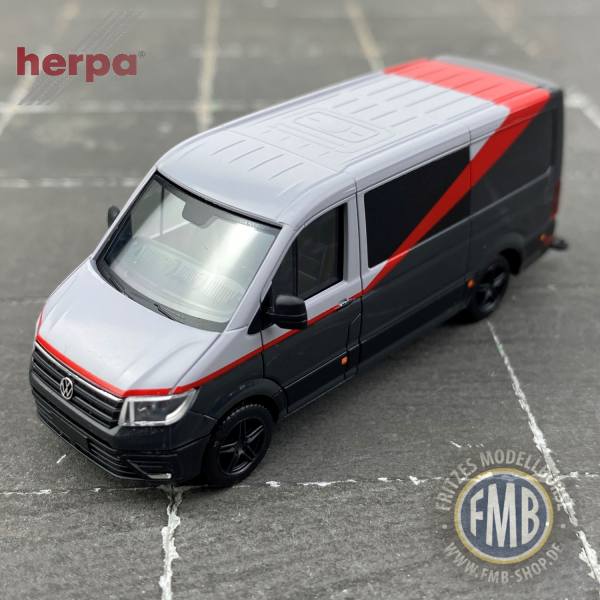 949620 - Herpa - Volkswagen VW Crafter Halbbus Flachdach "THE FMB-TEAM"