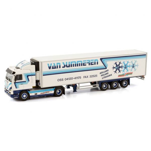 01-3996  - WSI - Scania 113M Streamline mit klassischem Kühlauflieger - Van Summeren - NL