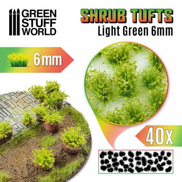 1305 - Green Stuff World - Light Green Shrub Tuft