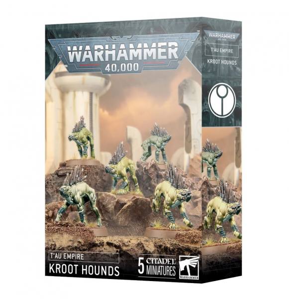 56-58 - Warhammer 40.000 - T''AU EMPIRE - KROOT HOUNDS - Tabletop