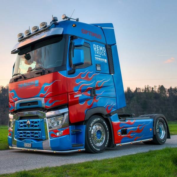 01-4338 - WSI - Renault Trucks T High 4x2 2achs Zugmaschine - Thomann / Optimus - CH -