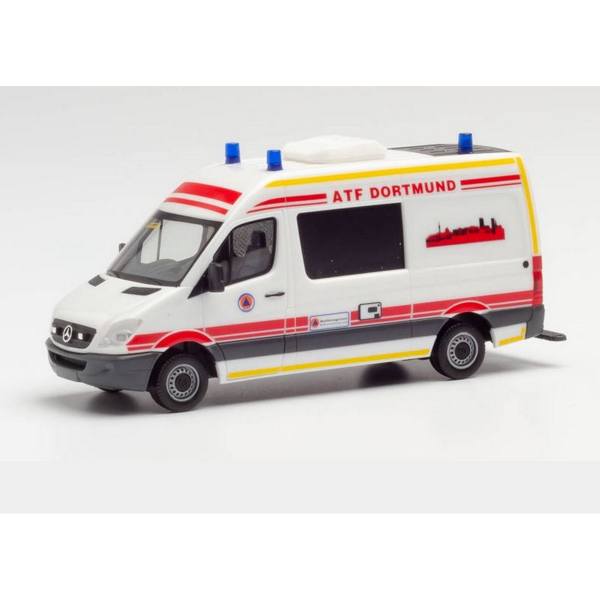 940214 - Herpa - Mercedes-Benz Sprinter `06 Halbbus "ATF / Feuerwehr Dortmund"