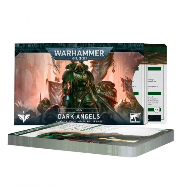 72-44 - Warhammer 40.000 - INDEX CARDS DARK ANGELS - Tabletop GB