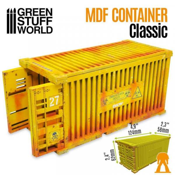 10319 - Green Stuff World - MDF Shipping Container