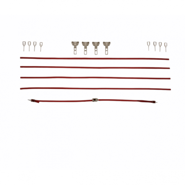 81802 - Tekno - Spannbänder- Set 5 Stück, rot
